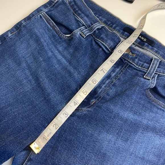 J Brand Maria High-Rise Skinny Jeans Raw Hem Size 27 - Picture 12 of 13